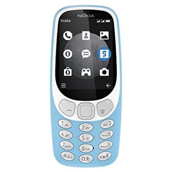 Nokia 3310 (2017) - Version 3G - Bleu - Tout Opérateurs