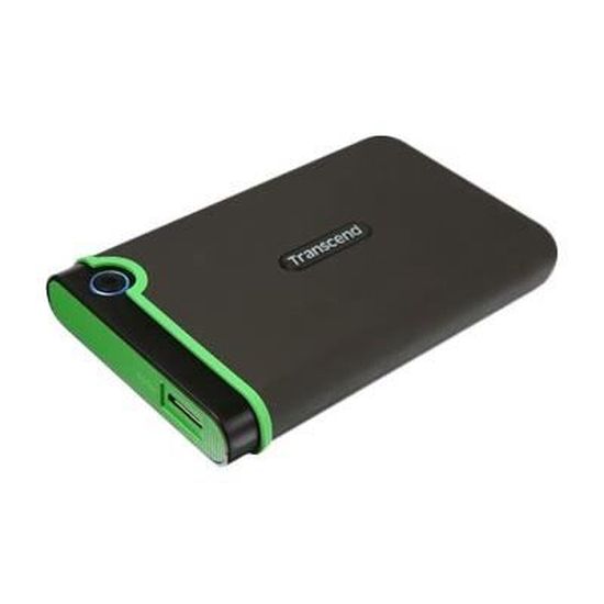 Transcend Disque Dur Externe StoreJet 25M3 2.5 USB 3.1 1TB Argenté| Techinn