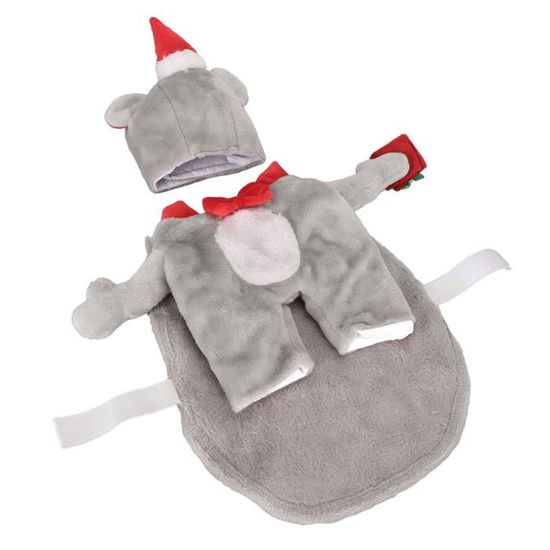 VGEBY Costume de chien de Noël Costume de noël pour chien, vêtements