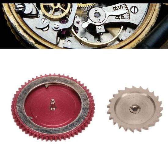 Pièce Détachée Horlogerie : Roue D'échappement Pour Mouvement Aurore Villeret 41 - Neuf Sans Emballage