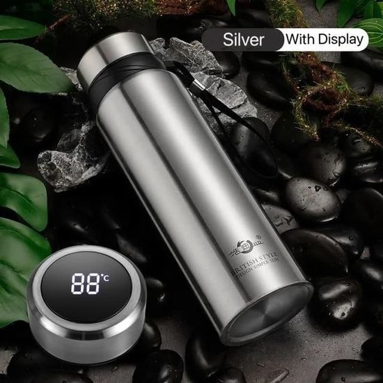 GRAYSONGMS Flacon Alimentaire 300ml Thermos en Acier Inoxydable de