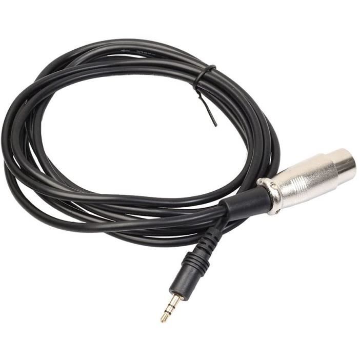 #N/A 1 Pièce 3 Broches XLR Fiche Câble Fiche 