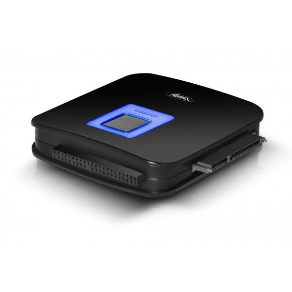 Advance Adaptateur Easy Plug USB 3.0 - HDD - USB 3.0 - Noir
