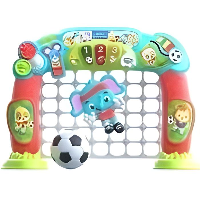 Jeu d éveil Clementoni Tigoal, mon but de football Multicolore