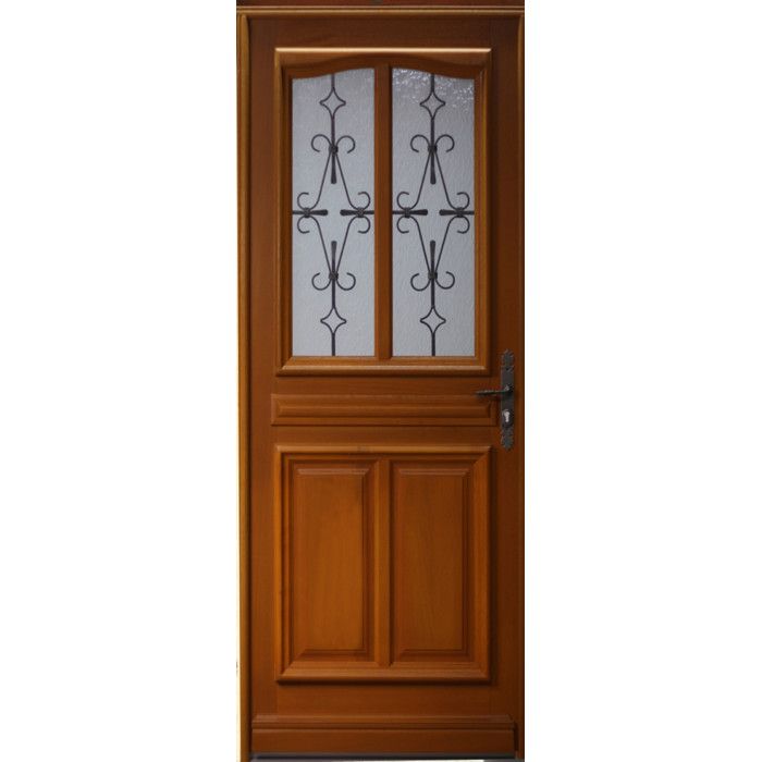 PORTE D ENTREE -CAROLE- 215 X 90 POUSSANT GAUCHE