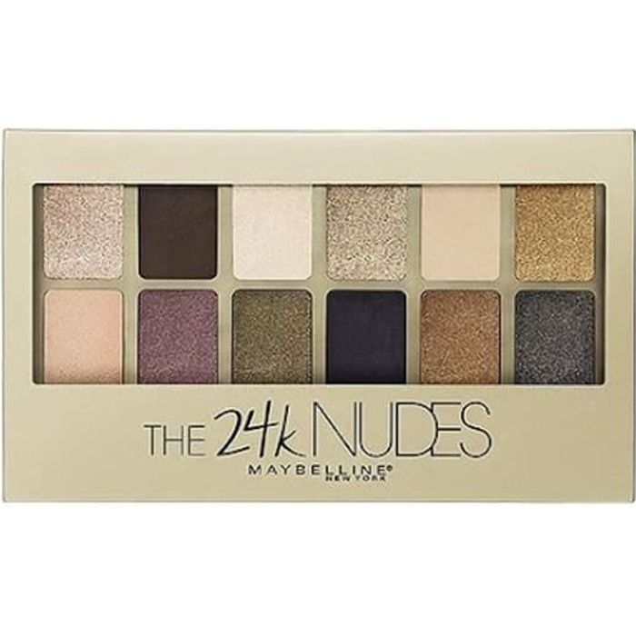 GEMEY MAYBELLINE The Rock Nudes Palette de 24 Fards à Paupières fap03