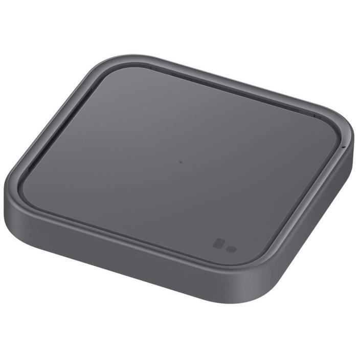 Samsung Chargeur à induction 2.77 A Wireless Charger Pad EP-P2400T EP-P2400TBEGEU Sorties USB-C™ gris foncé