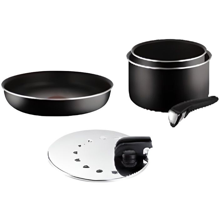 Set Ingenio poêle, casserole, couvercle et poignée