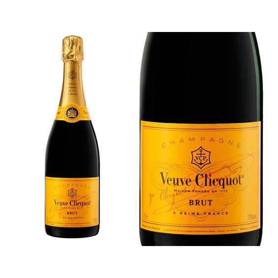 Champagne Veuve Clicquot Brut -Carte Jaune