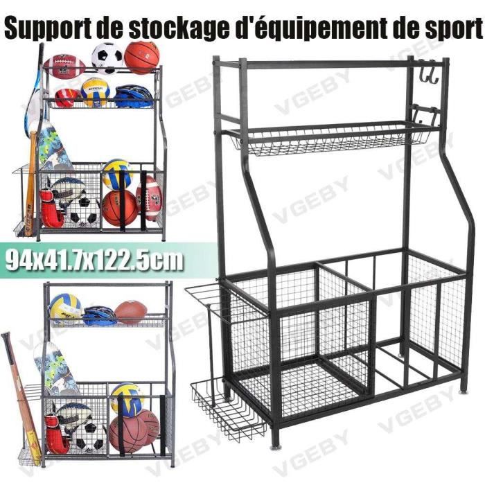 Rangement D'équipement De Sport Système De Stockage Organisateur D'équipement En Stock -ABI