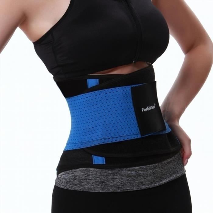 Fitness minceur Body Slimming Tuning Ceinture Minceur Ceinture de mise en forme du corps - Bleu