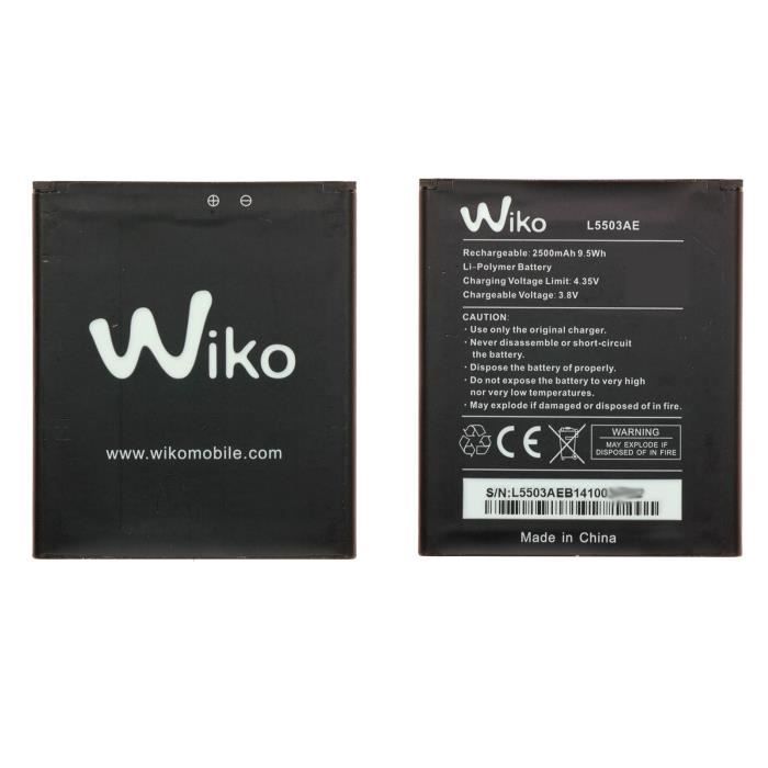 Batterie Wiko Rainbow 4G 2500Mah
