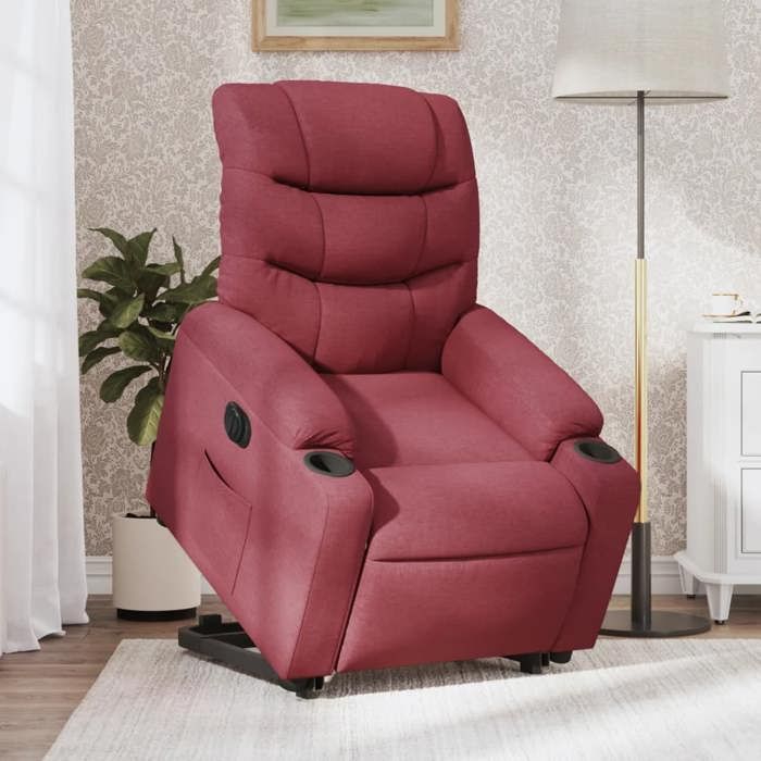 vidaXL Fauteuil Inclinable Électrique Chaise de Relaxation avec Dossier et Repose-pied Réglables Siège de Salon Salle de 3206666