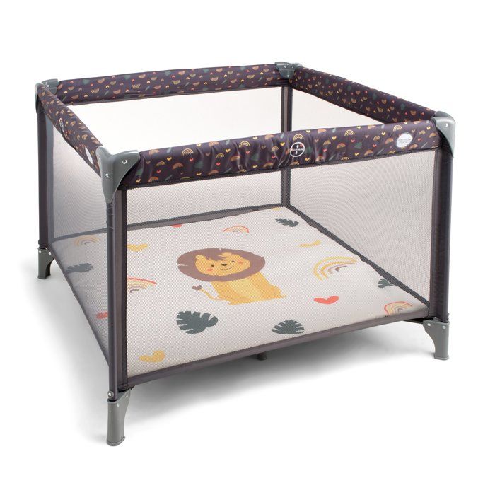 FORMULA BABY Parc bébé compact 1m x 1m safari jusquà 3 ans