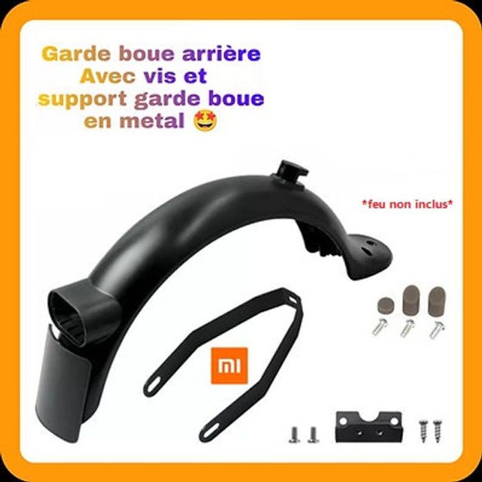 Garde-boue Avant Et Arrière Pour Trottinette électrique Kukirin G2 Pro DB - Noir, Protection Contre éclaboussures - 7