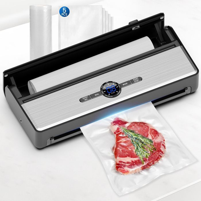 Machine mise sous vide, -85KPa,7 modes,Coupeur Intégré,Appareil