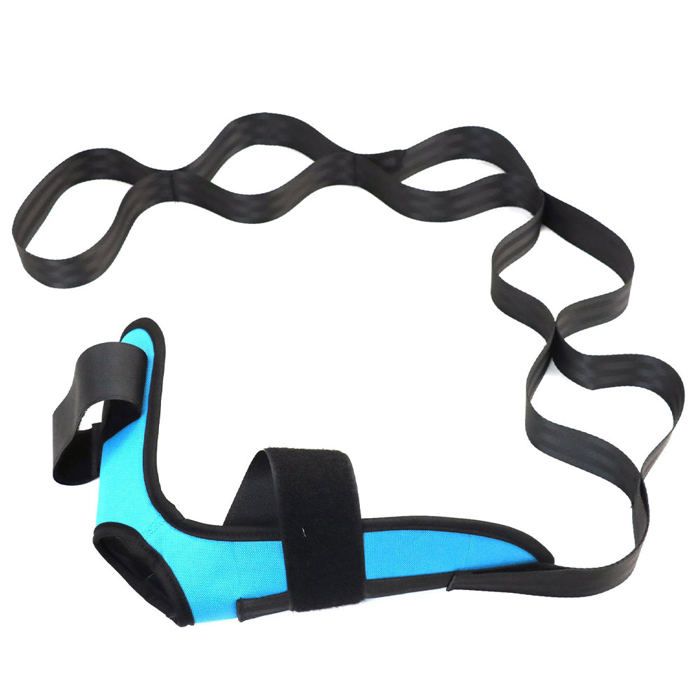 Sangle D'étirement Pour Pied Et Mollet - Tissu Oxford Non élastique 125cm - Pour Pilates, Rééducation