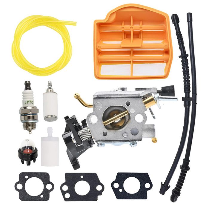ZAMDOE Carburateur Pour Tronçonneuse à Essence Husqvarna 445 445E 450 450E, Pour Jonsered CS2245 - Foto 7