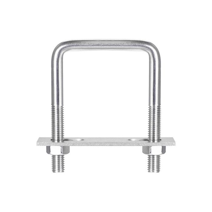 Rond Boulon U 1.38"(35mm) Largeur Interne 75mm Longueur Acier M8 avec