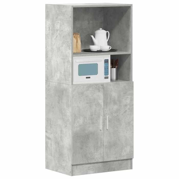Bon plan Meuble Bas Cuisine/ Armoire de cuisine - JILI HOT - gris béton 57x41 5x131 5cm - Bois ingénierie Thome7036041