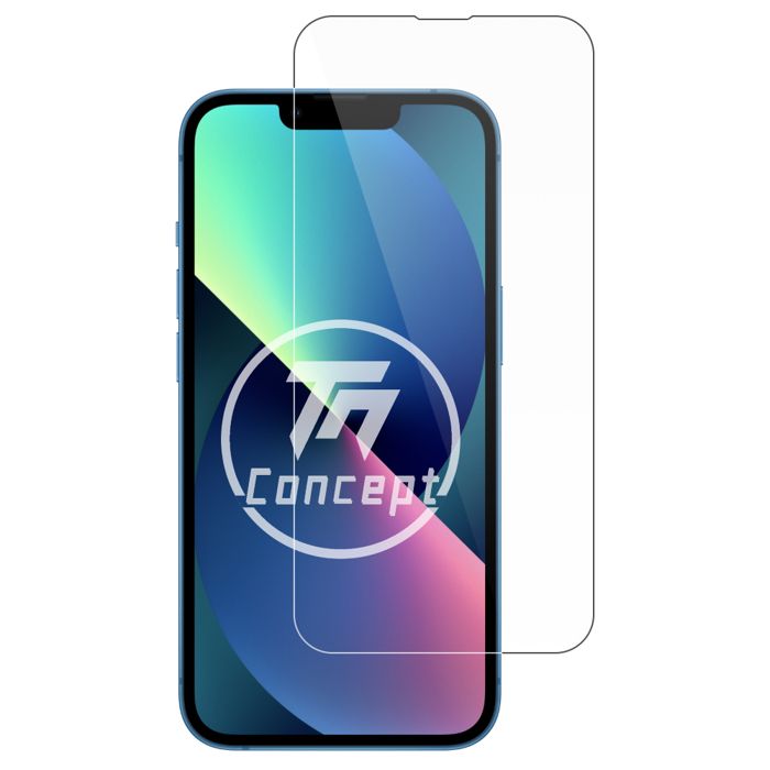 Vitre de protection en verre trempé pour iPhone 15 Plus - TM Concept Vitre de protection en verre trempé pour iPhone 15 Plus - TM Concept