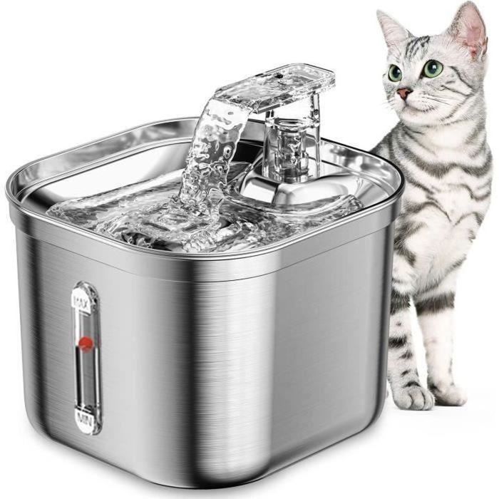 Comparer les prix de Fontaine a Eau Chat Chien - - 22L - SUS 304 en Acier Inoxydable - Pompe Silencieuse - Lavable au Lave-Vaisselle 22l   in