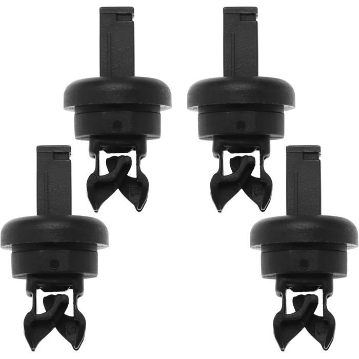 4 Pièces Plage Arriere Clips De Fixation Voiture, Clips De Fixation Voiture Clips De Fixation Pour Etagere Arriere 7705099001 8200675047 Compatible Pour Renault Cliomegane Qashqai Scenic Nissan 89075389