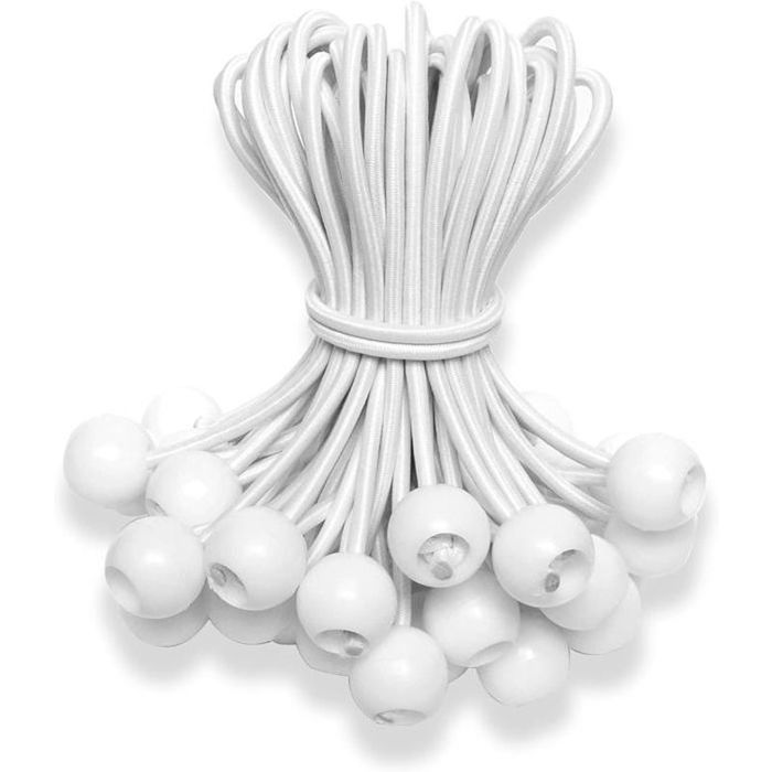 Tendeurs De Tente En Caoutchouc Avec Boule Pour Bâches