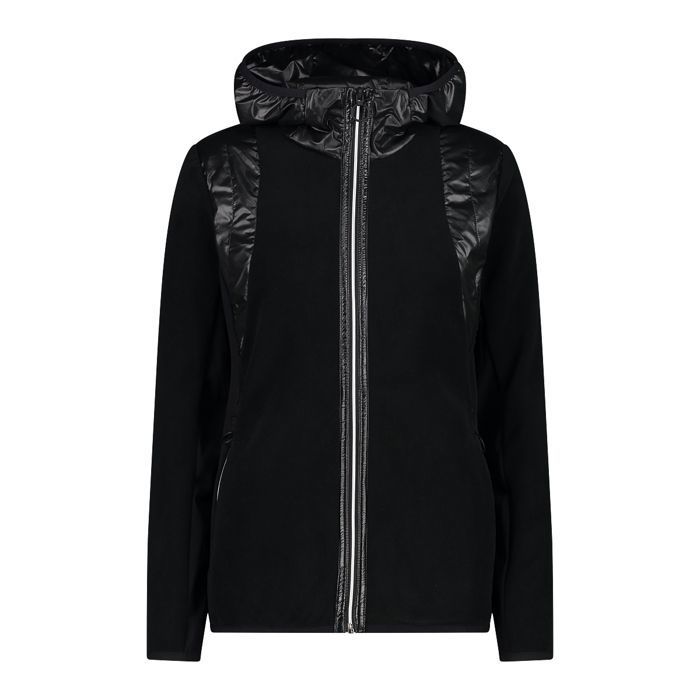 Veste à capuche en polaire femme CMP - nero Veste à capuche en polaire femme CMP - nero