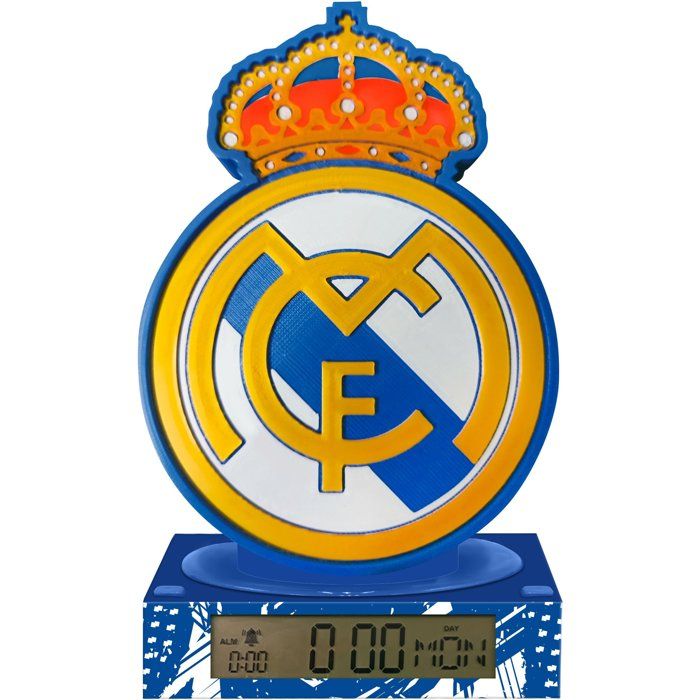 Reveil figurine 3D lumineuse - KIDS LICENSING - Real Madrid - Dès 3 ans