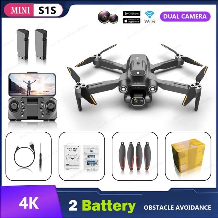 Drone avec Caméra 4K Mini Pliable Temps de Vol de 15 Minutes 360°Flips + 3  Batteries - Cdiscount Jeux - Jouets