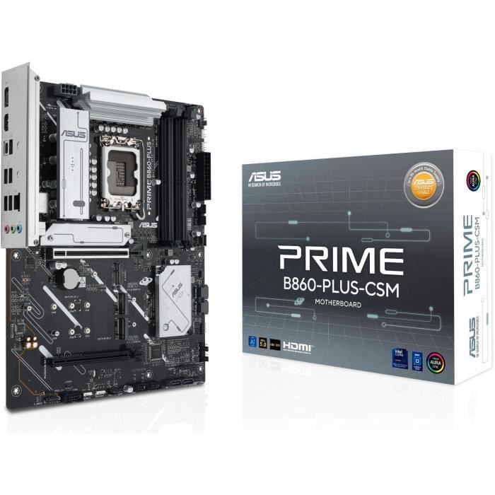 Carte mère – ASUS – PRIME B860-PLUS-CSM – Intel B860 LGA 1851 (Socket V1) ATX