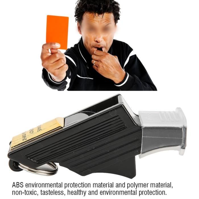 Sifflet D'arbitre Et De Premiers Secours - Plastique Orange - Neuf, Sous Emballage