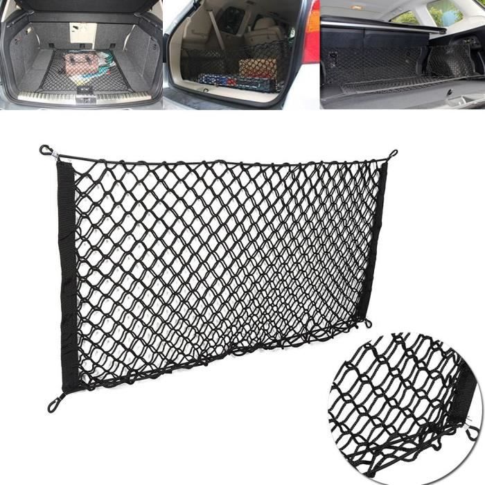 Filet Pour Coffre de Voiture Nylon Elastique 100x40cm