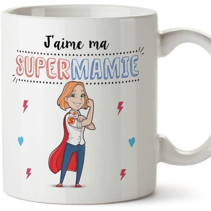 Mamie Mug Tasse Super Mamie Tasse Originale Jeune Grand Mere Cadeau Anniversaire Fete Des Meres Future Mamie Ceramique 350 Ml Cdiscount Puericulture Eveil Bebe