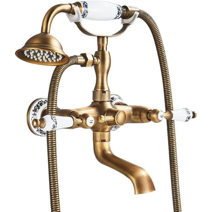 HomeLava Robinet De Baignoire Et Douche Avec Douchette Robinet De Bain