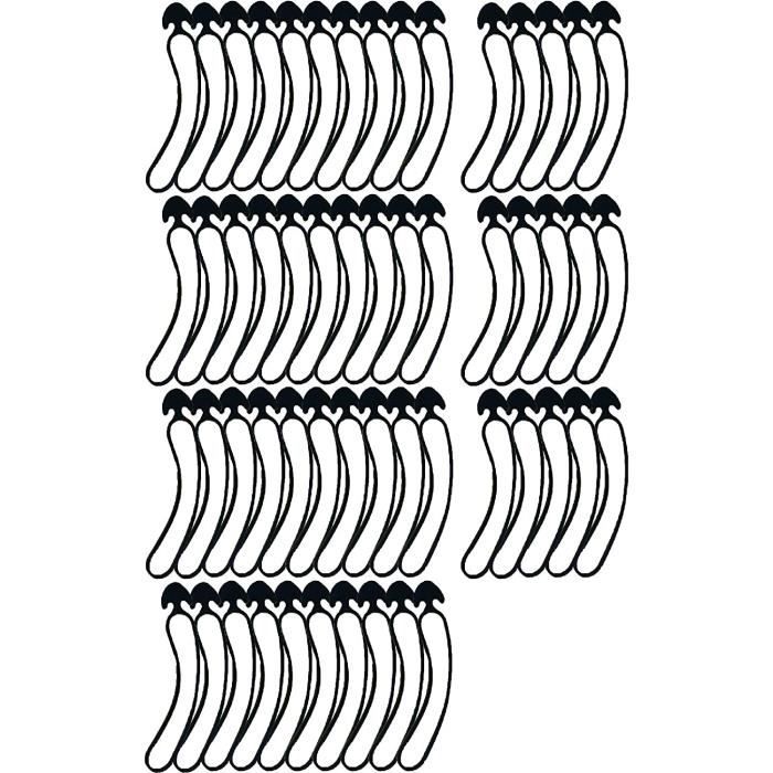 Lot De 12 Tendeurs élastiques YIXISI Avec Boule - 15cm, Pour Bâche, Tente, Rideaux