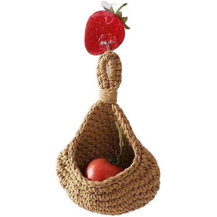 Panier Tissé En Rotin Noir Et Blanc, Art Mural, Décoration De