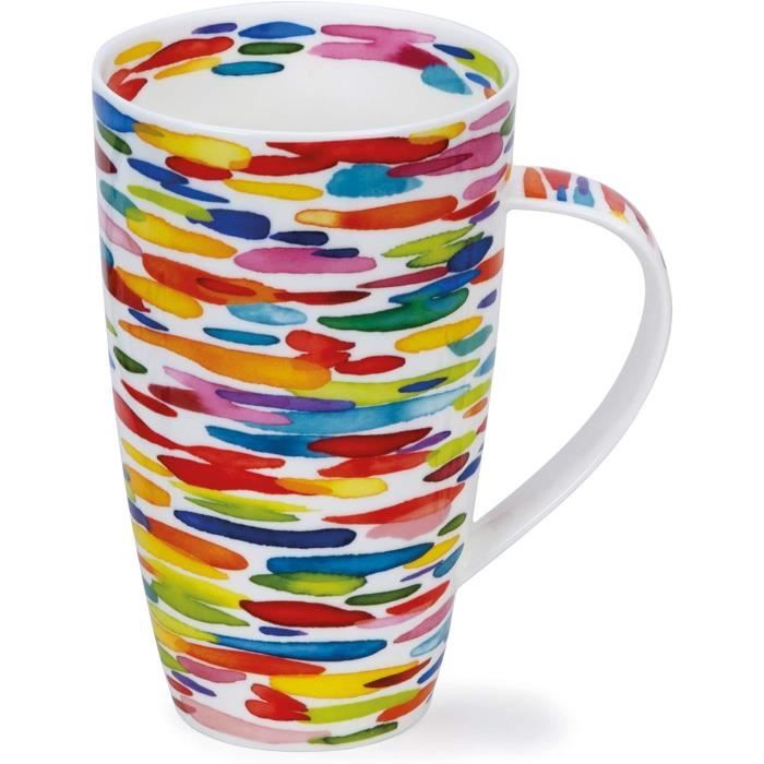 Grand Mug En Porcelaine Dunoon - Décor Moutons Et Chien - Design Jane Brookshow - Neuf