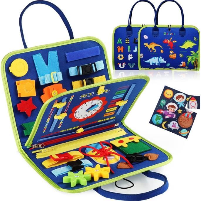 Planche Montessori PortableJeux et Jouets Educatifs Voyage Montessori 1 2