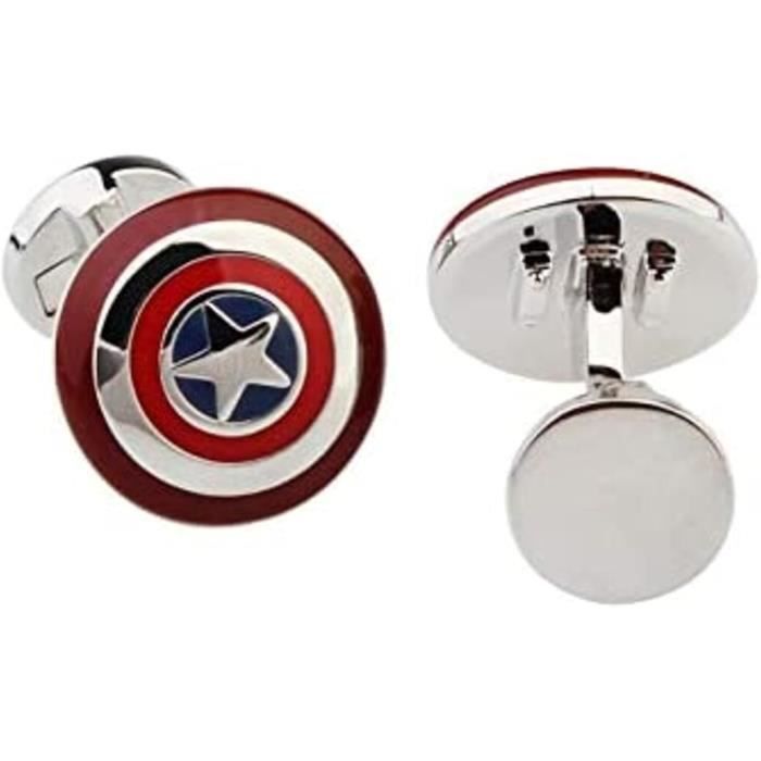 Boutons De Manchette Homme Mr.Van - Cristal Violet - Style Élégant Pour Chemise - Cadeau Mariage & Affaires