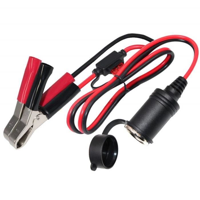 Pince de Batterie de Voiture, Câble de Suralimentation de Pince de Fil de  Batterie, Câble de Démarrage de Batterie, Pince Crocodile, Accessoire ABS