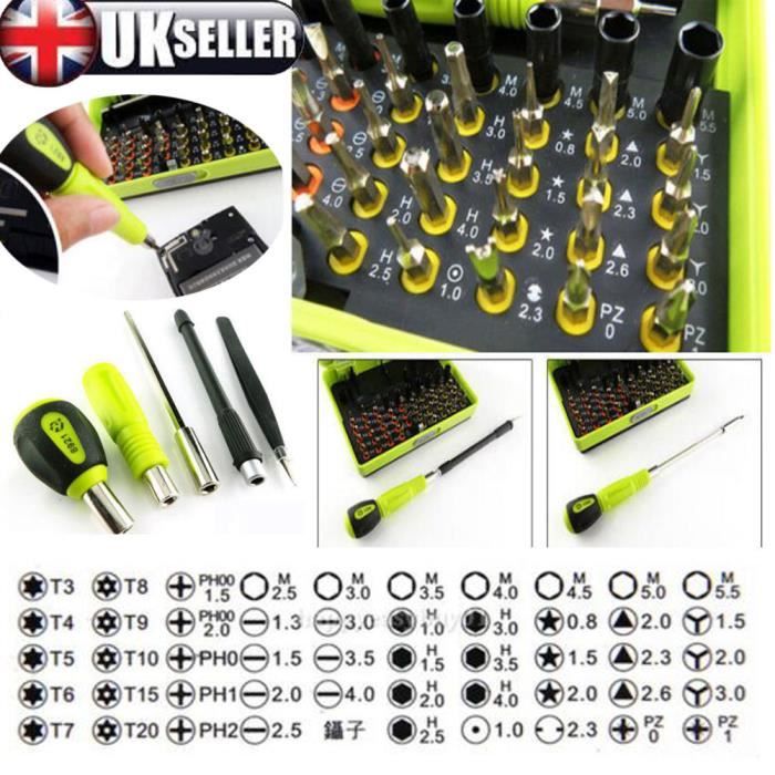 Kit Outils - Non Marqué - 53 en 1 - Tournevis Torx - Multi-Bit - Precision