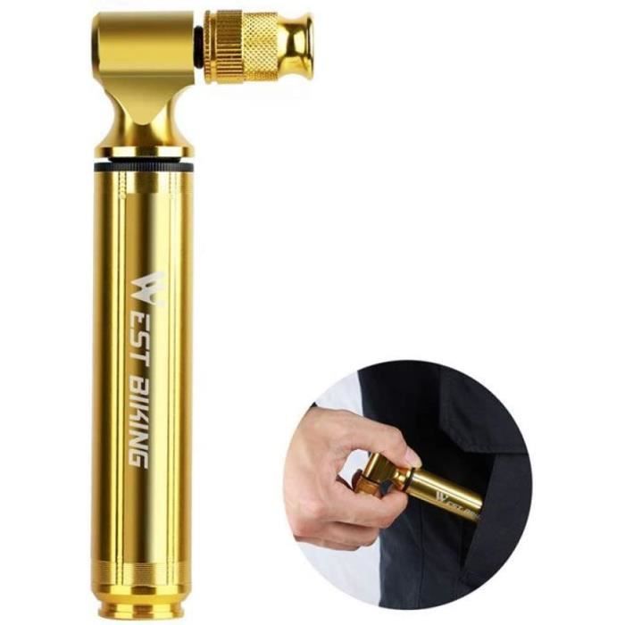 Mini Pompe à Vélo En Alliage, Aluminium Pour Vélo Pompe à Mains, Gonfleur Velo, Support De Pompe A Velo Accessoire Velo Valve Adaptateurs Connecteurs Ballon De Aiguille Embout De Gonflage 88662148