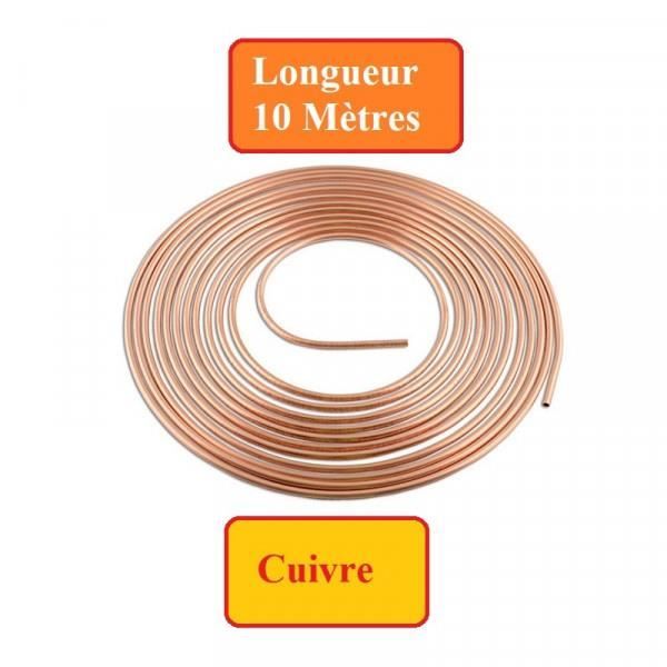 Cuivre Frein Tuyau 1 Mètre pour 10 Mètres 3//16 /" 1//4 /" 6mm 8mm Haut Qualité