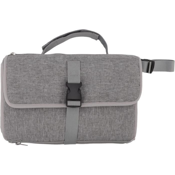 Hylat Baby Matelas à langer portable, idéal pour les déplacements, pliable, imperméable, adapté pour sac à langer et sac à dos, violet