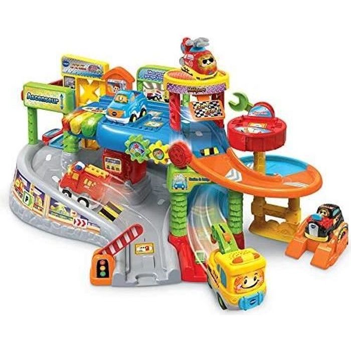 Garage interactif Tut Tut Bolides - VTech - Premier Garage - Multicolore - Enfant 12 mois et plus