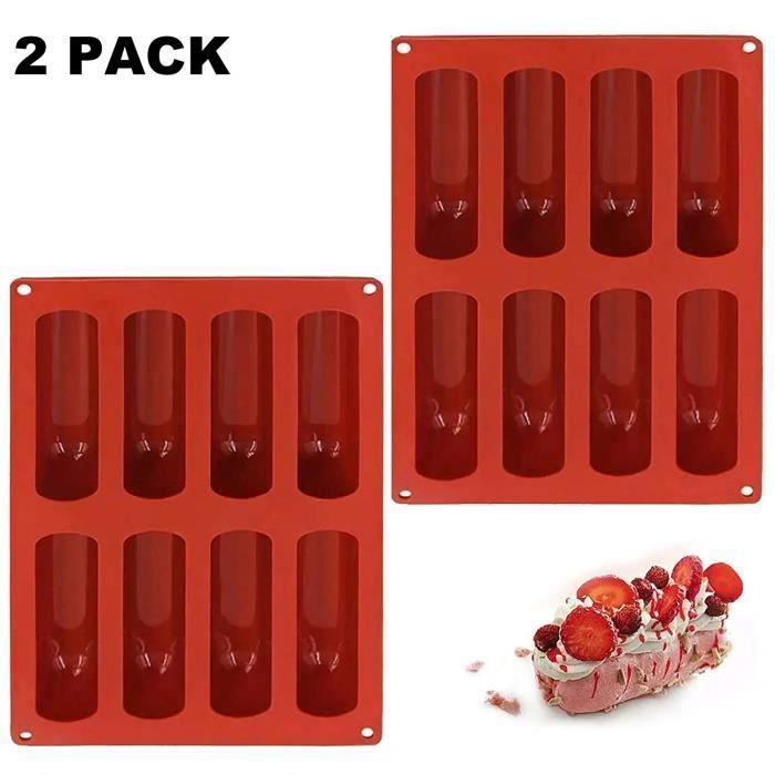 Cuisson Silicone Moule Nourriture Chien Mini Ronds 2 Pièces,Silicone Moule pour Biscuits et friandises pour chien,Chocolat,Bonbons