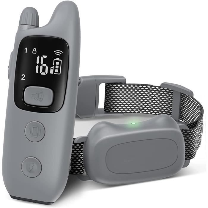 Comparer les prix de Collier de dressage - ZGEER - MARSEE - Électrique avec vibration - Rechargeable USB - Étanche IPX7