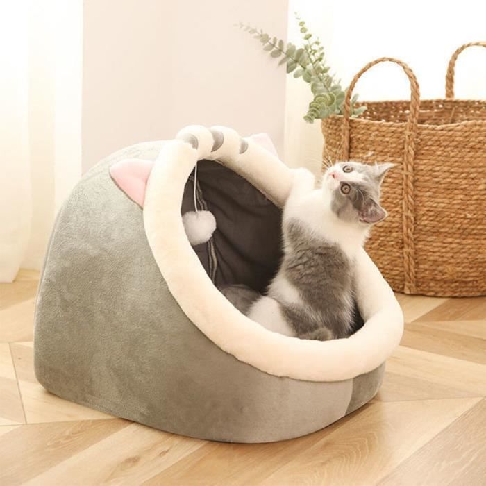 Tente Lit pour Animaux - Non spécifié - Modèle Igloo - Confortable - Ultra Doux - Portable
